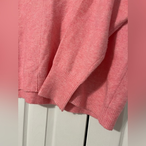Vince Camuto Hot Pink Crew Neck Sweater - Picture 4 of 5